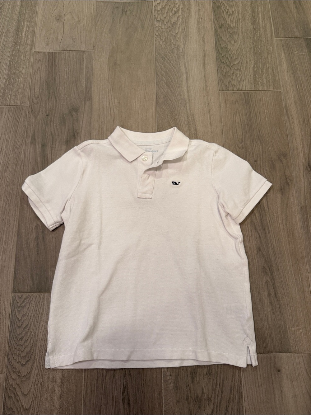 Vineyard Vines Boys White Polo Shirt Size 7